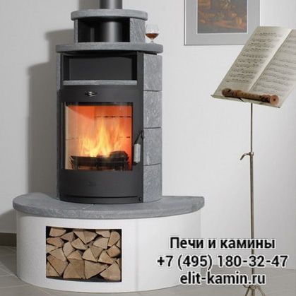 Печь-камин "Fireplace" Модель Nexos Rondo 